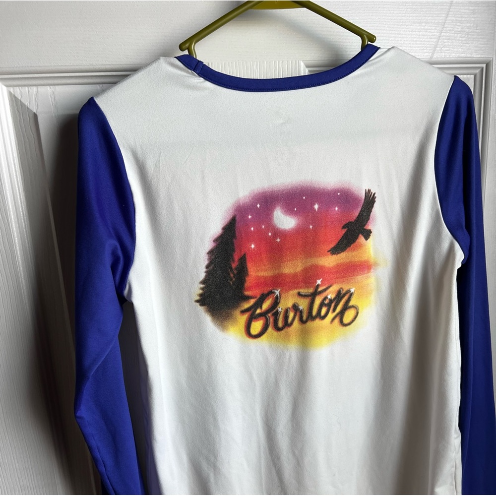 burton graffiti eagle shirt